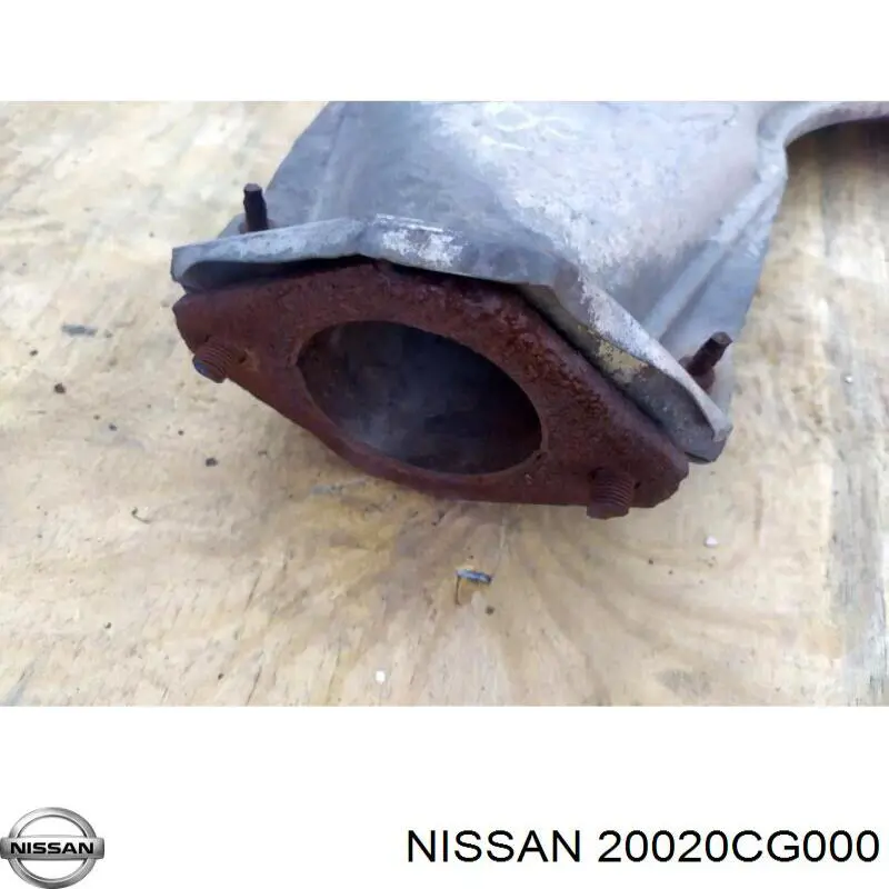 Труба приймальна (штани) глушника, передня Nissan/Infiniti 20020CG000 ціна, від 62.06 USD