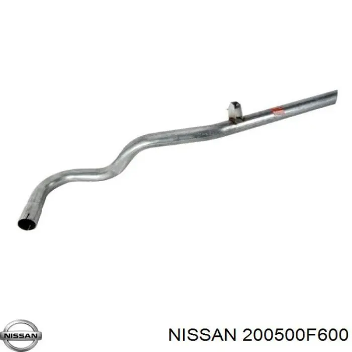 200500F600 Nissan/Infiniti Глушник, задня частина