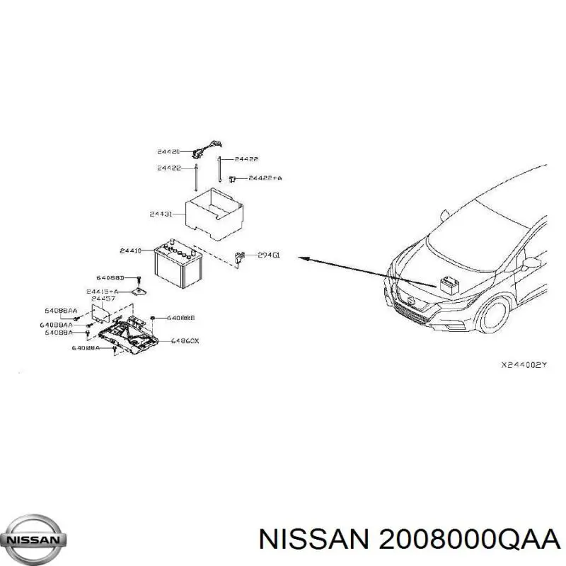 2008000QAA Nissan 