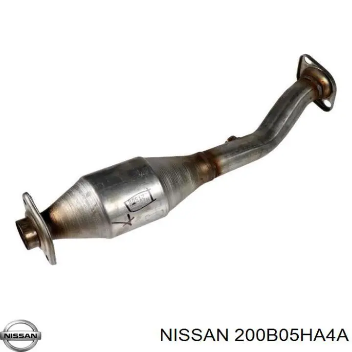 200B05HA4A Nissan/Infiniti Труба приймальна (штани) глушника, передня