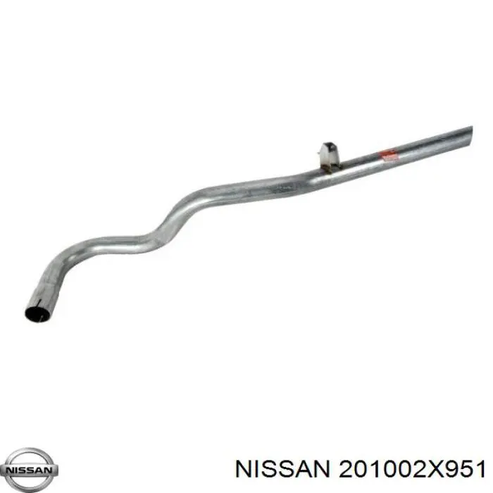 Купити 201002X951 Nissan/Infiniti Вихлопна труба