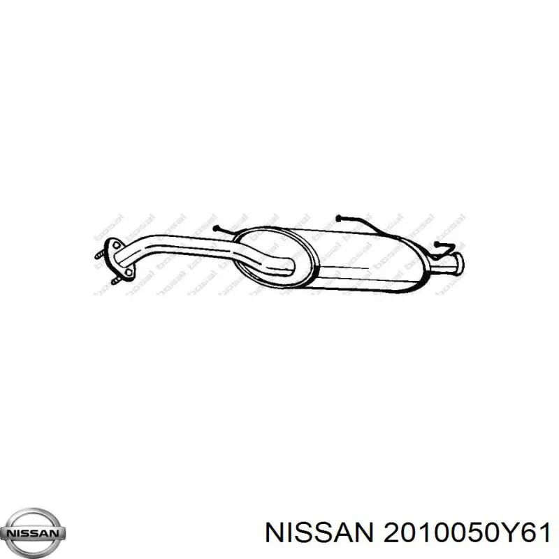 Купити B010M57Y65CB Nissan/Infiniti Вихлоп