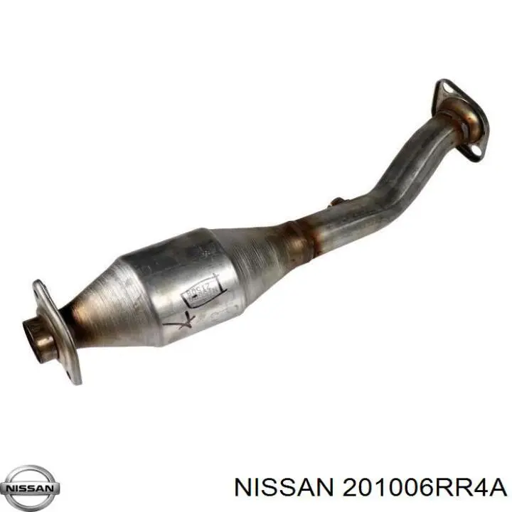 201006RA4A Nissan/Infiniti Глушник, середня і задня частина