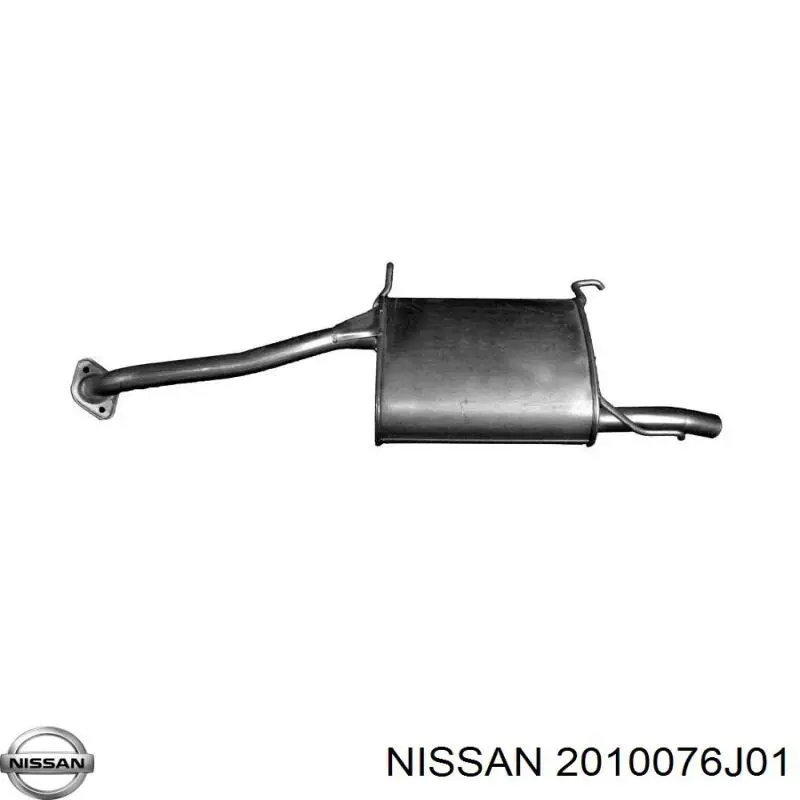Вихлопна труба Nissan/Infiniti 2010076J01 ціна, від 35.91 USD