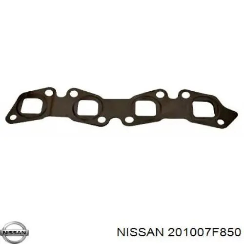 201007F850 Nissan/Infiniti Середній глушник