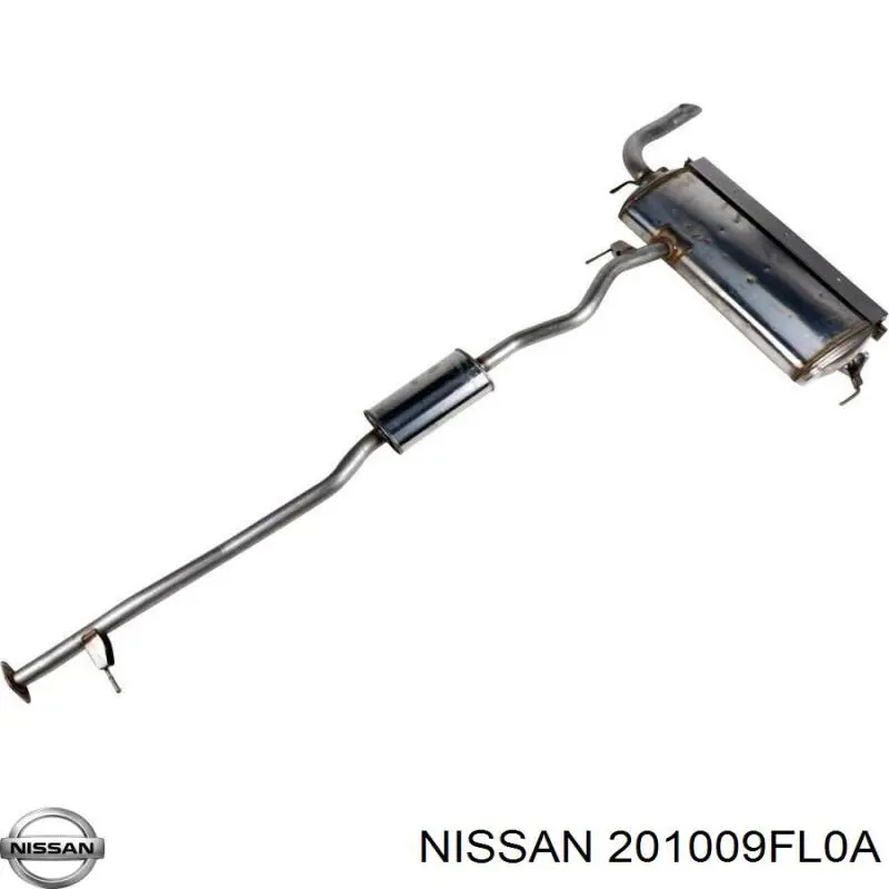 Глушник, середня і задня частина Nissan/Infiniti 201005HA4C ціна, від 75.00 USD