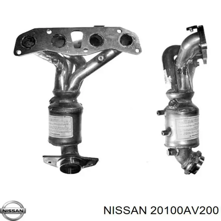 Вихлоп Nissan/Infiniti 20100AV200 ціна, від 63.35 USD