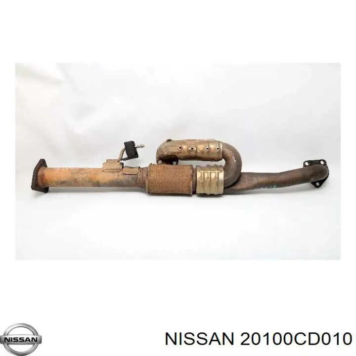 Купити 20100CD010 Nissan/Infiniti Глушник вихлопних газів кінцевий