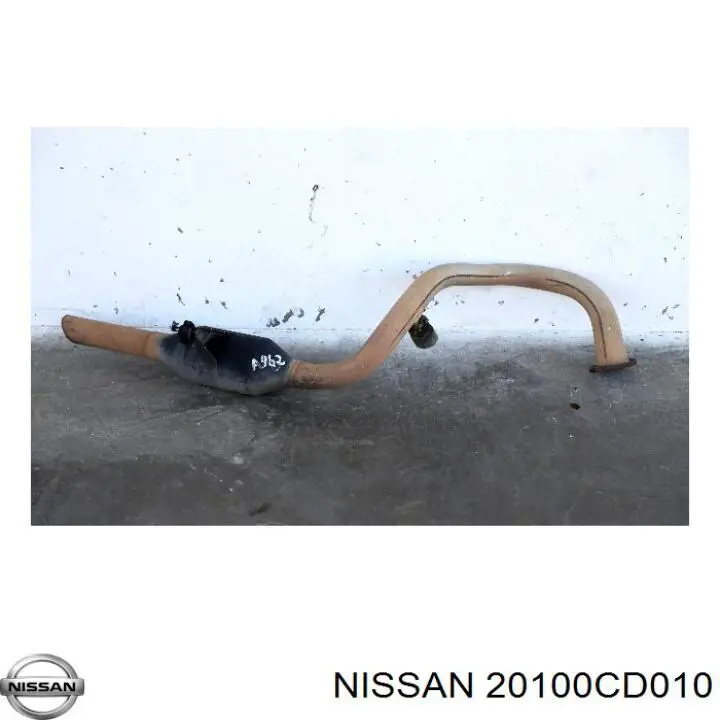 Глушник, задня частина 20100CD010 Nissan/Infiniti