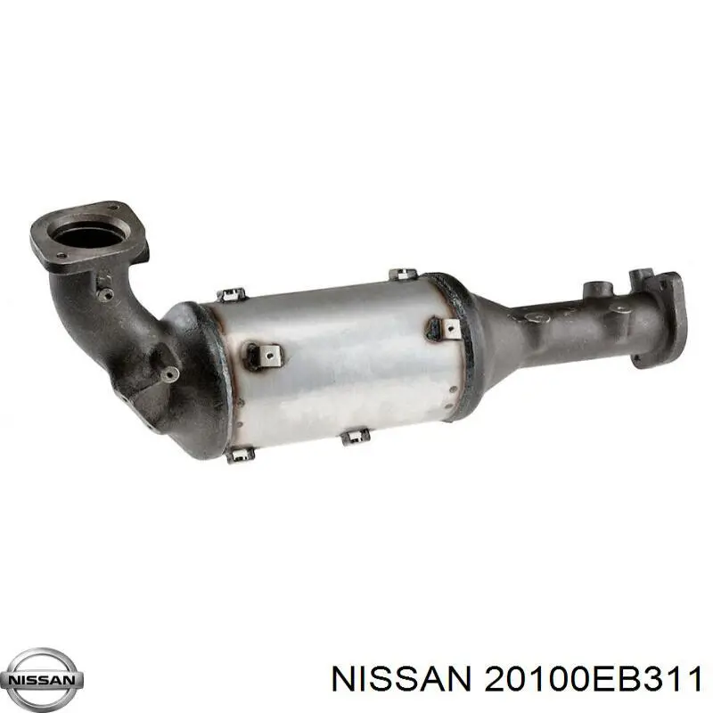 20100EB311 Nissan/Infiniti Глушилка задня