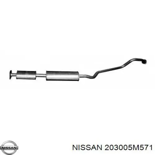 Глушник Nissan/Infiniti 203005M571 ціна, від 14.92 USD