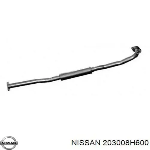 203008H600 Nissan/Infiniti Середній глушник