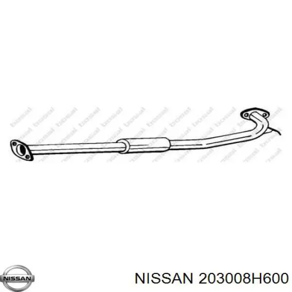Глушник Nissan/Infiniti 203008H600 ціна, від 46.86 USD