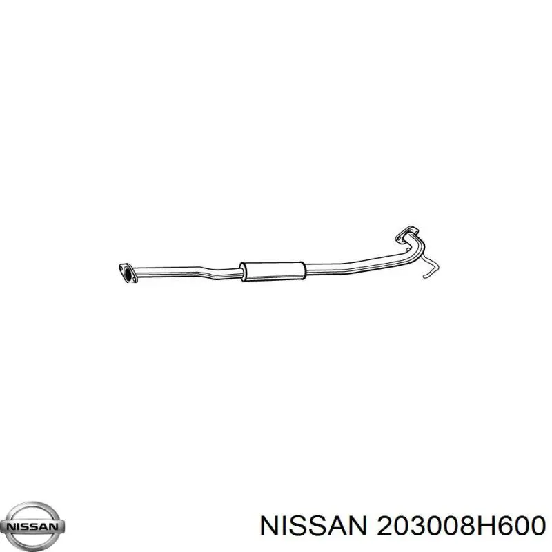 Купити 203008H600 Nissan/Infiniti Вихлоп