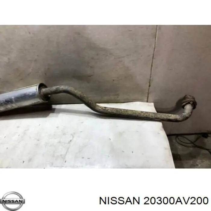 20300AV200 Nissan/Infiniti Середній глушник