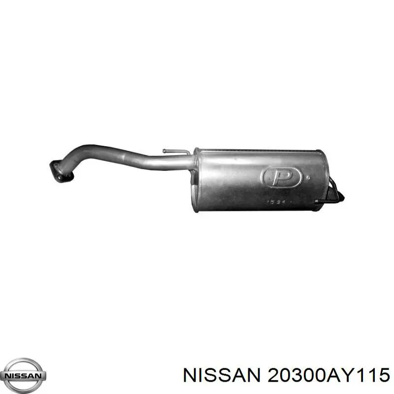 Купити 20300AY115 Nissan/Infiniti Вихлоп