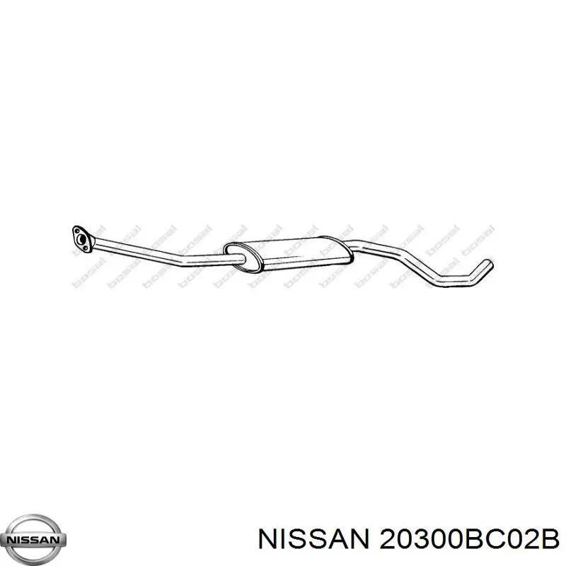 Глушник Nissan/Infiniti 20300BC02B ціна, від 74.96 USD