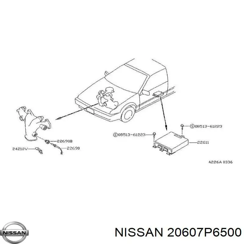 Купити 20607P6500 Nissan/Infiniti 