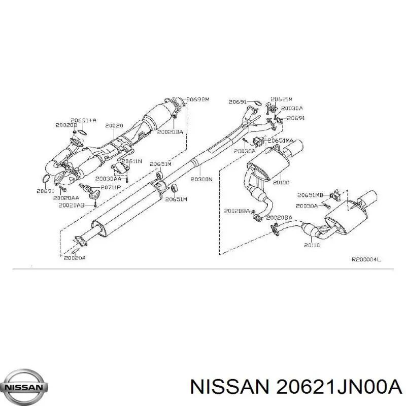 20621JN00A Nissan/Infiniti 