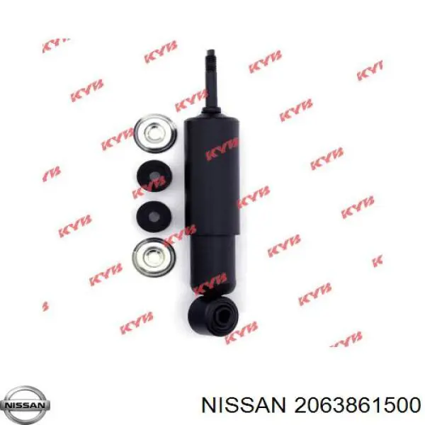 Купити 2063861500 Nissan/Infiniti Втулка штоку переднього амортизатора