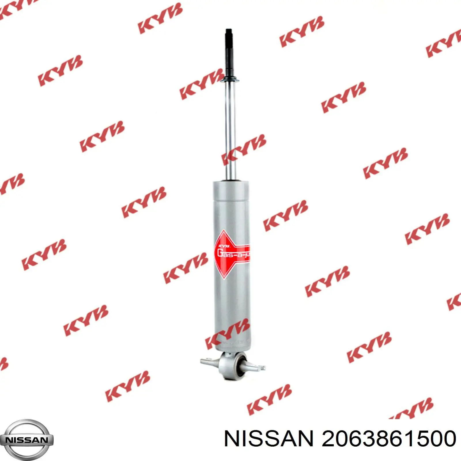 Втулка штоку переднього амортизатора Nissan/Infiniti 2063861500 ціна, від 0.93 USD
