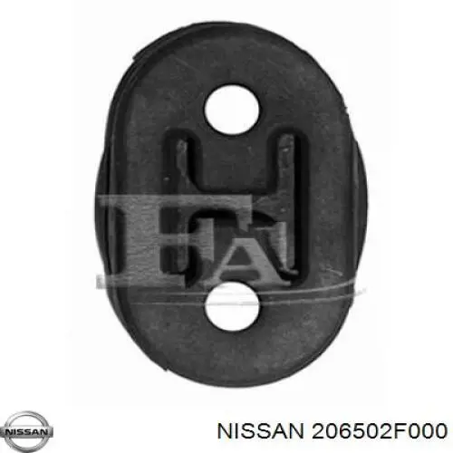 206502F000 Nissan подушка кріплення глушника