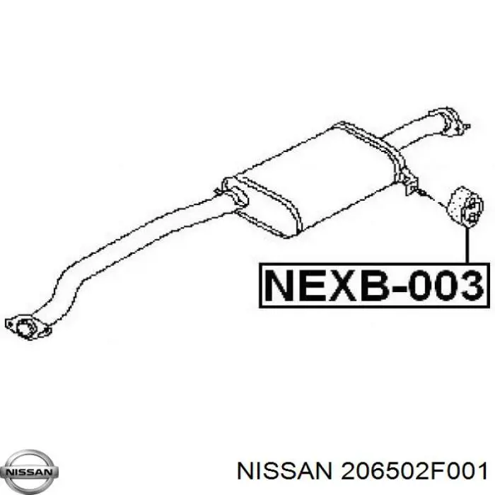  206502F001 Nissan