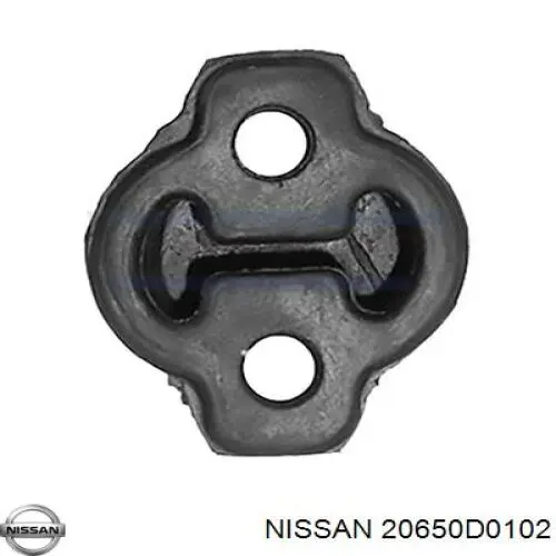 Подушка кріплення глушника Nissan/Infiniti 20650D0102 ціна, від 1.43 USD