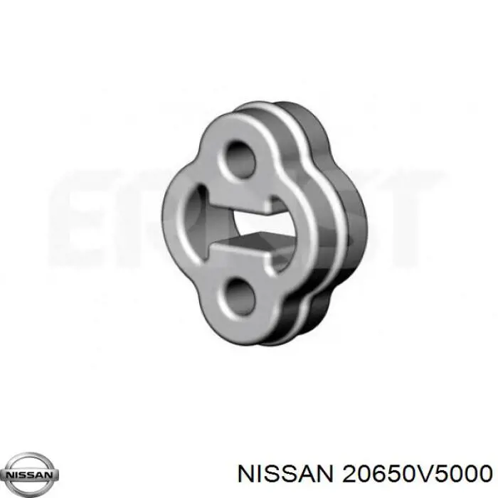 20650V5000 Nissan подушка кріплення глушника