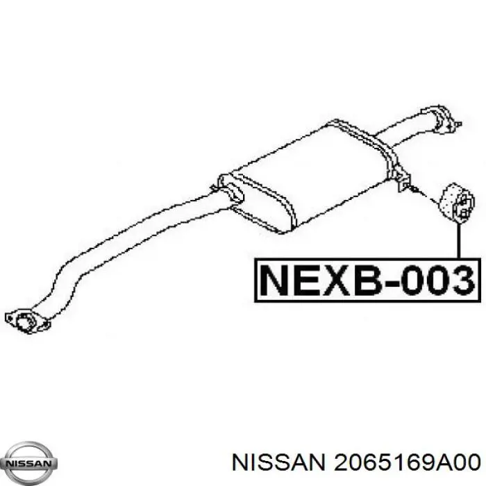  2065169A00 Nissan