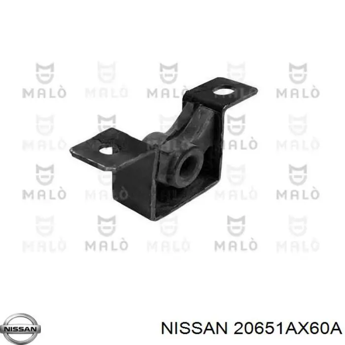 Подушка кріплення глушника Nissan/Infiniti 20651AX60A ціна, від 7.05 USD