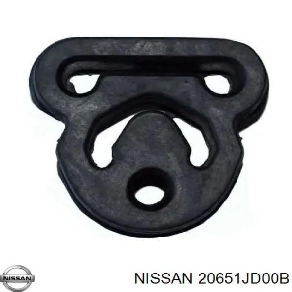 20651JD00B Nissan подушка кріплення глушника