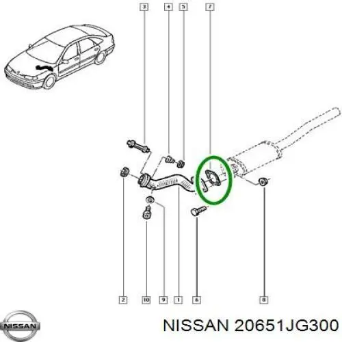 Купити 20651JG300 Nissan/Infiniti 