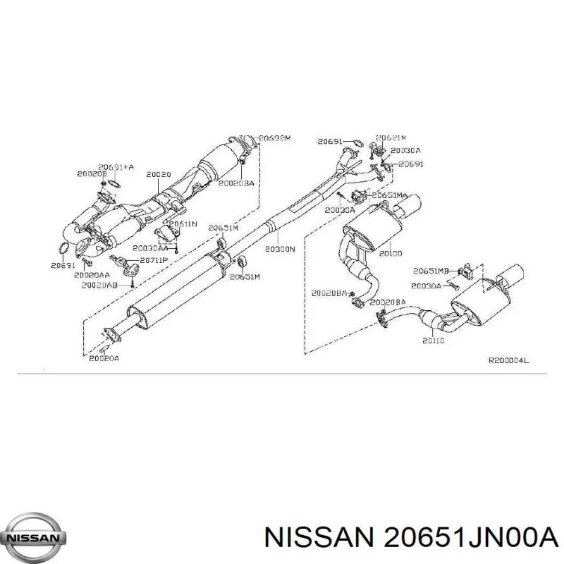 20651JN00A Nissan/Infiniti 