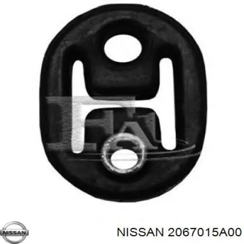 Подушка кріплення глушника Nissan/Infiniti 2067015A00 ціна, від 1.99 USD