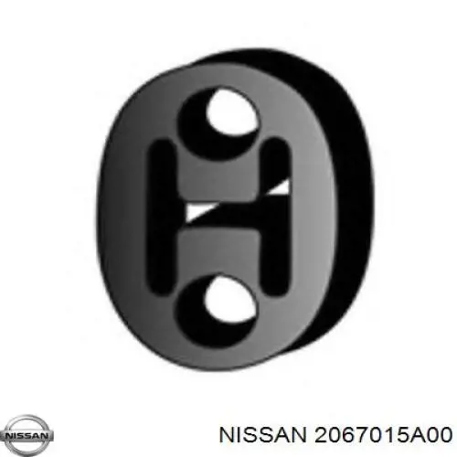 Купити 2067015A00 Nissan/Infiniti Подушка глушника