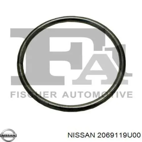 Кільце приймальні труби глушника ущільнювача Nissan/Infiniti 2069119U00 ціна, від 4.53 USD