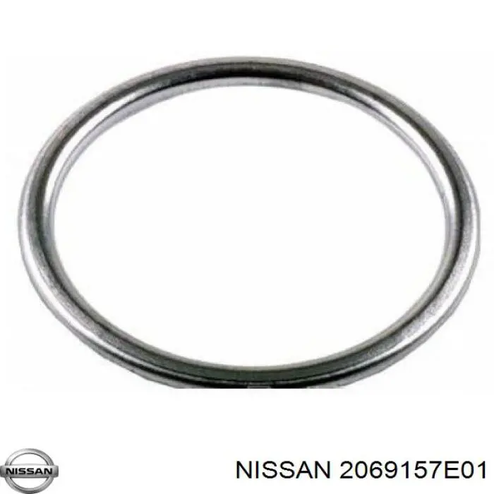 2069157E01 Nissan прокладка прийомної труби глушника