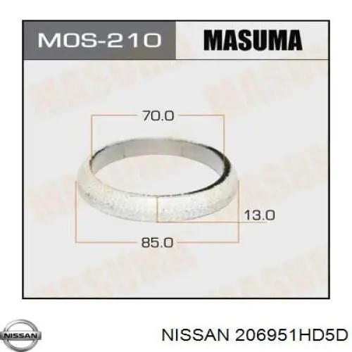  206951HD5D Nissan