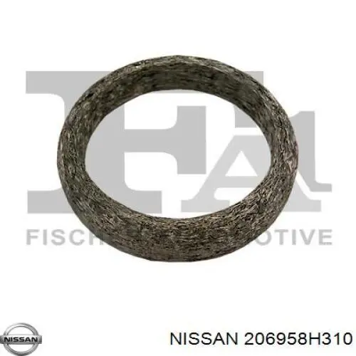 Прокладка приймальної труби Nissan/Infiniti 206958H310