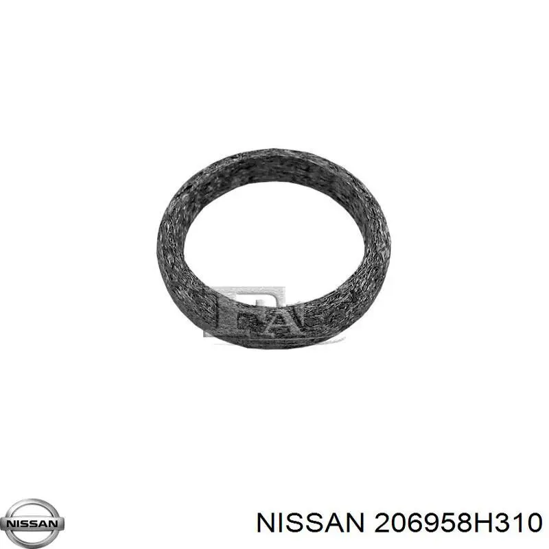 Прокладка глушника 206958H310 Nissan/Infiniti