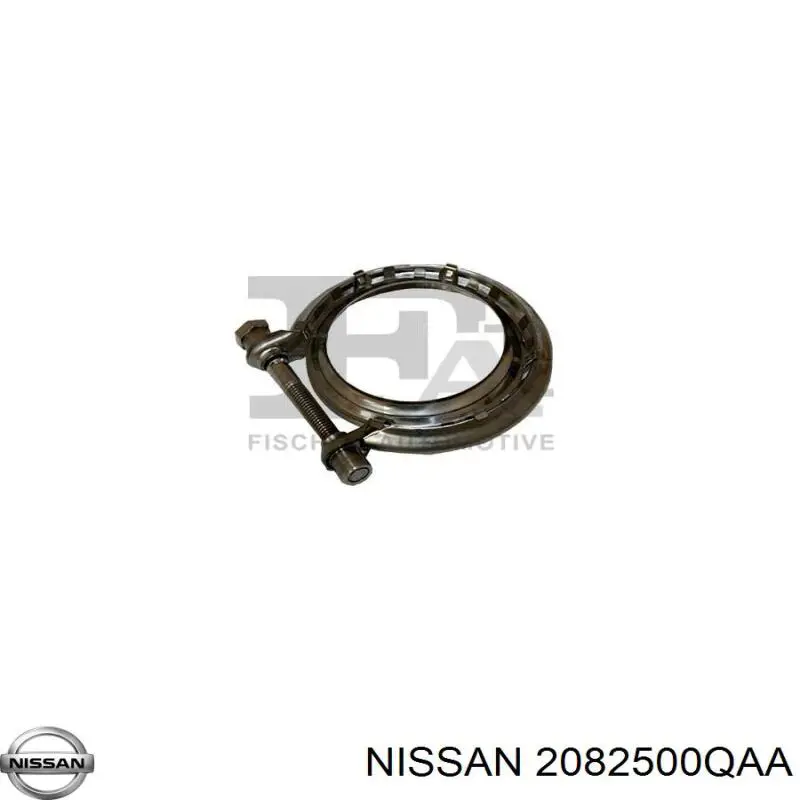 Хомут кріплення каталізатора до турбіни Nissan JUKE NMUK (F15E) (Нісан Жук)