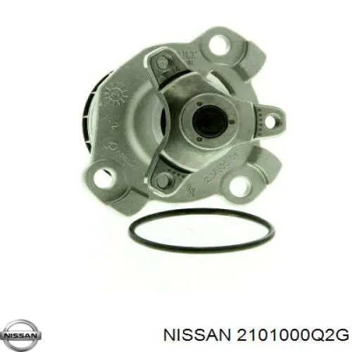 Помпа охолодження Nissan/Infiniti 2101000Q2G ціна, від 34.02 USD