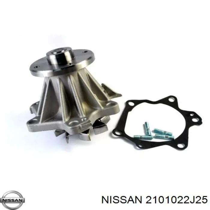 2101022J25 Nissan помпа водяна, (насос охолодження)