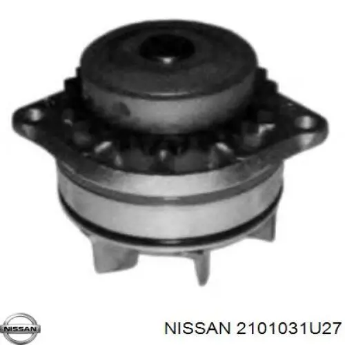 Помпа водяна, (насос) охолодження 2101031U27 Nissan