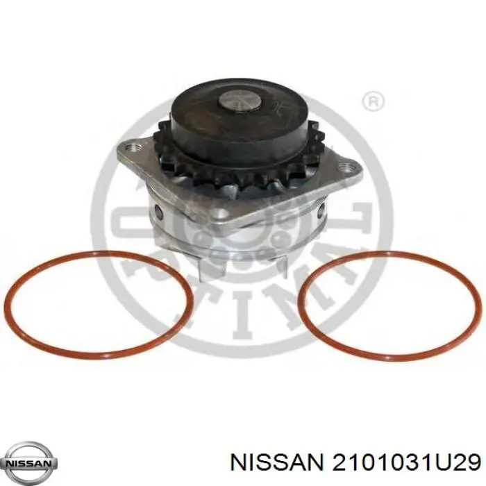 Помпа охолодження Nissan/Infiniti 2101031U29 ціна, від 26.61 USD