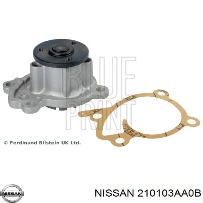 Помпа охолодження Nissan/Infiniti 210103AA0B ціна, від 23.66 USD