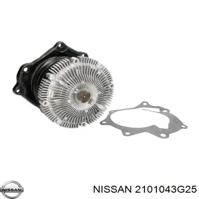 Помпа водяна, (насос) охолодження 2101043G25 Nissan