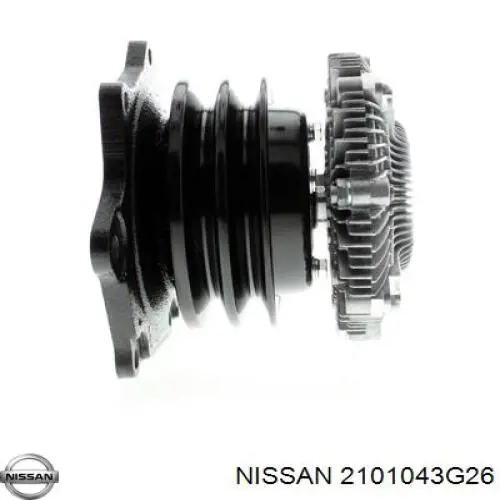 Помпа водяна, (насос) охолодження 2101043G26 Nissan