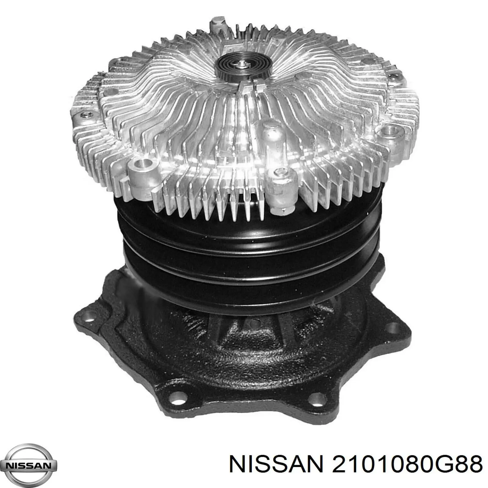 Помпа охолодження Nissan/Infiniti 2101080G88 ціна, від 66.22 USD